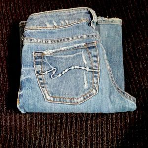 Silver Aiko Jeans from Buckle Sz 27